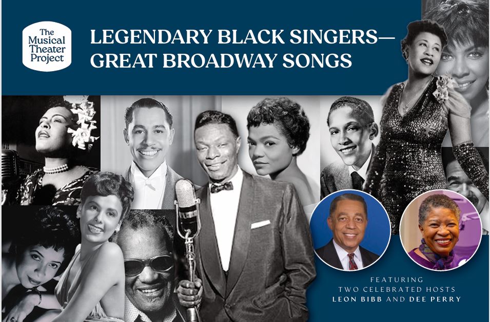 Legendary Black Singers – Great Broadway Songs with Leon Bibb (March 8)